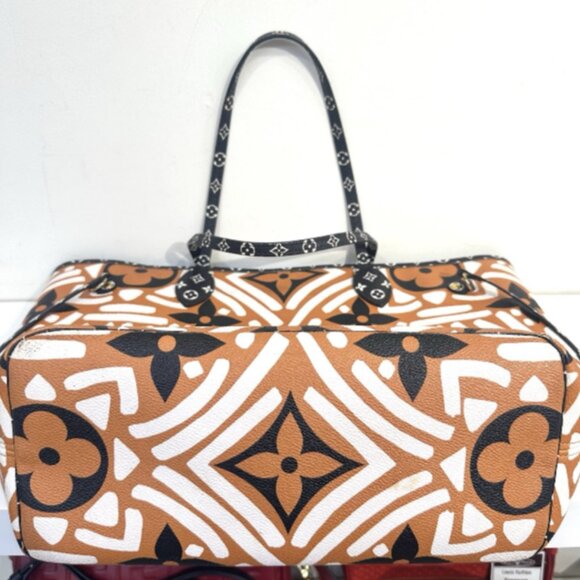 Genuine Louis Vuitton Neverfull NM Tote Limited Edition Crafty Monogram Giant MM - Picture 4 of 15
